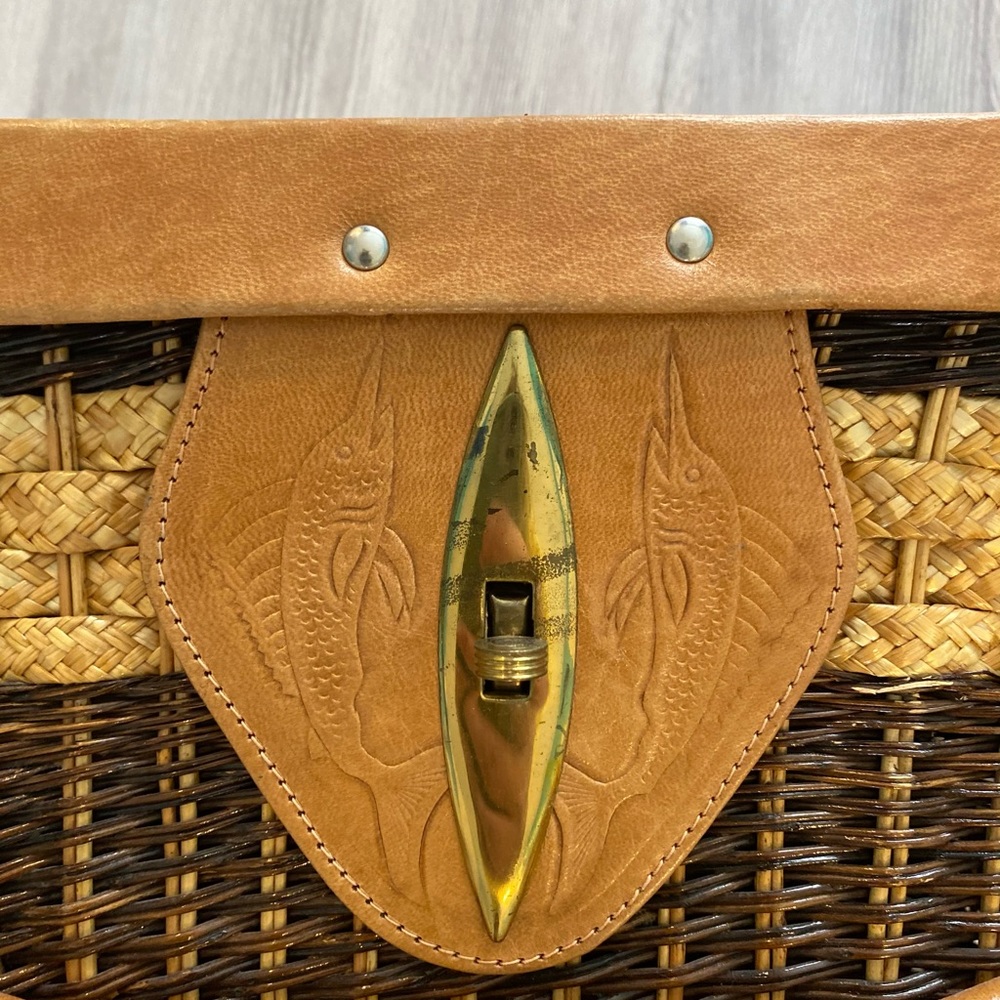 Wicker handbag - Picture 2 of 9